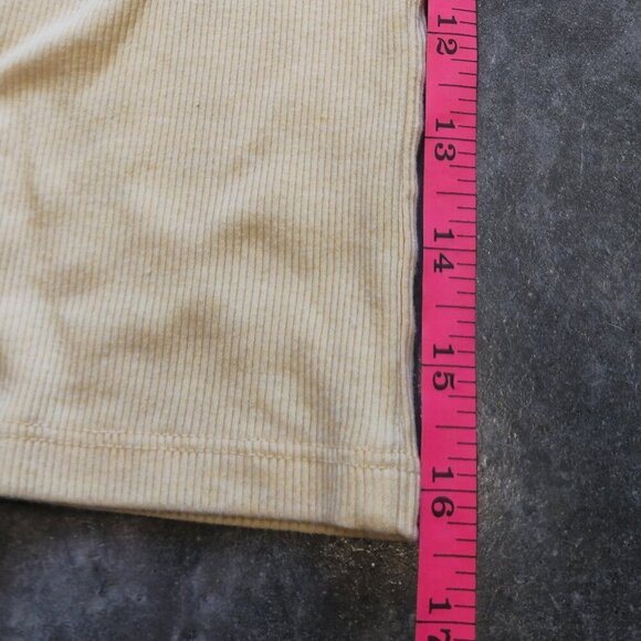 Light Yellow Racer Back tank Size Medium - Picture 5 of 6